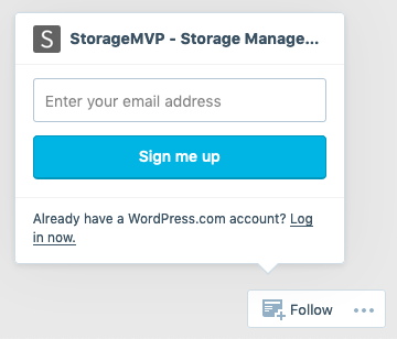 StorageMVP-EmailSignupForm