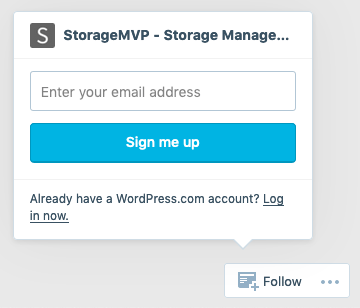 StorageMVP-EmailSignupForm